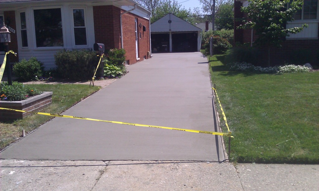 Concrete Driveway Fraser MI