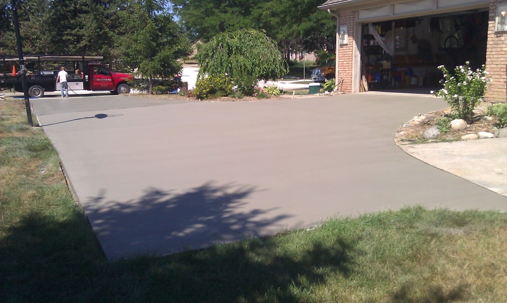 Concrete Driveway Harrison Twp MI