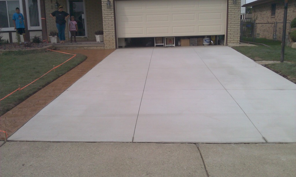 Concrete Driveway Romeo MI