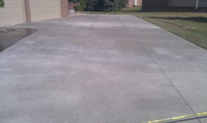 concrete driveway sterling hts mi