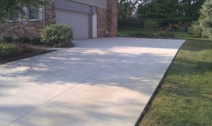 concrete driveway washington twp mi