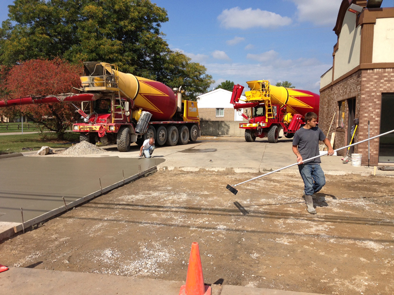 Concrete Driveway in Troy MI 48007