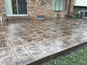Benefits of Stamped Concrete Patio- Sterling Heights, Michigan