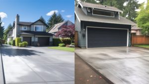 Asphalt to Concrete Driveway Upgrade