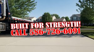 Concrete Driveways: Shelby Twp, Macomb Twp, Washington Twp.