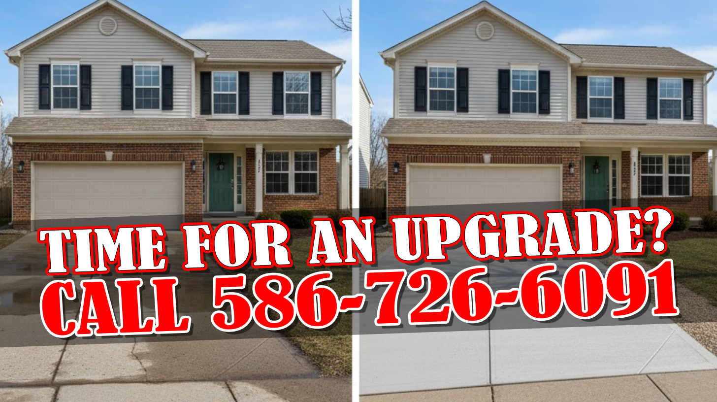 Sterling Heights Concrete Driveway Contractor