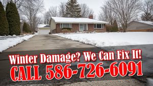 Winter Driveway Damage - Concrete Driveway Contractors